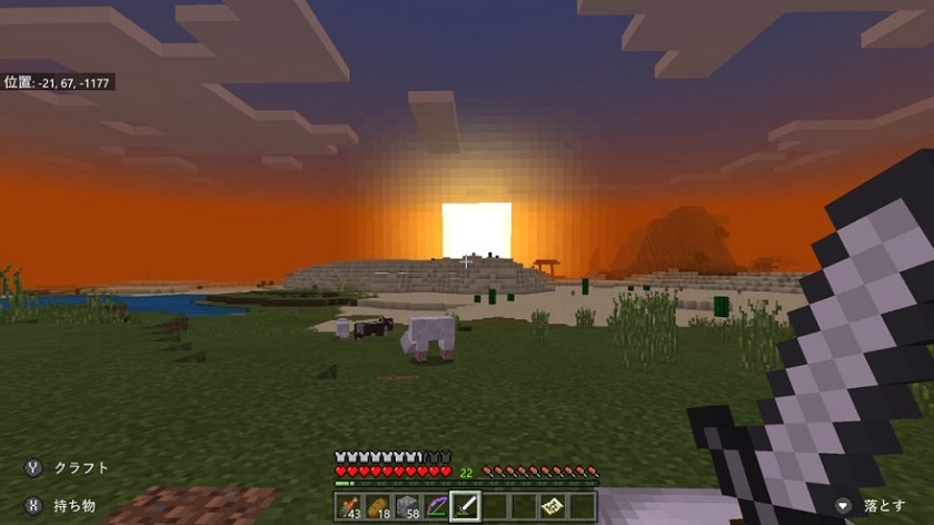 マイクラswitch版 酔った時の対処方法 Hachiware Works Blog